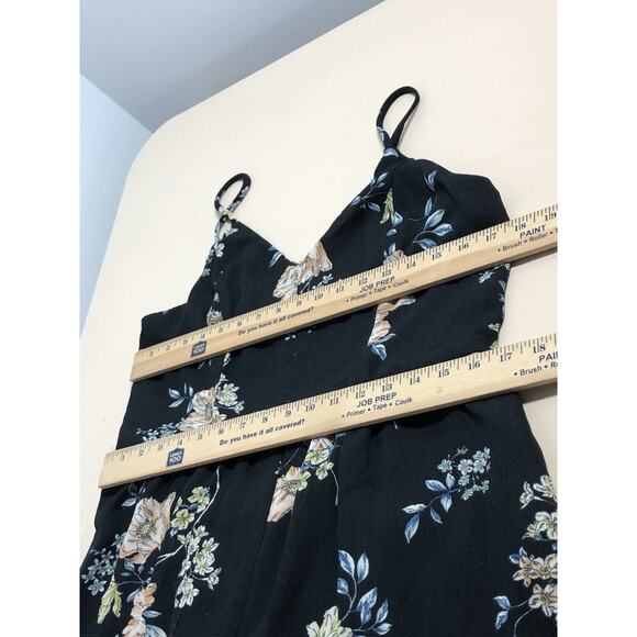 Xhilaration Summer Jumpsuit Large Sleeveless Adjustable Strap Y2K Cottage Core - Picture 10 of 12